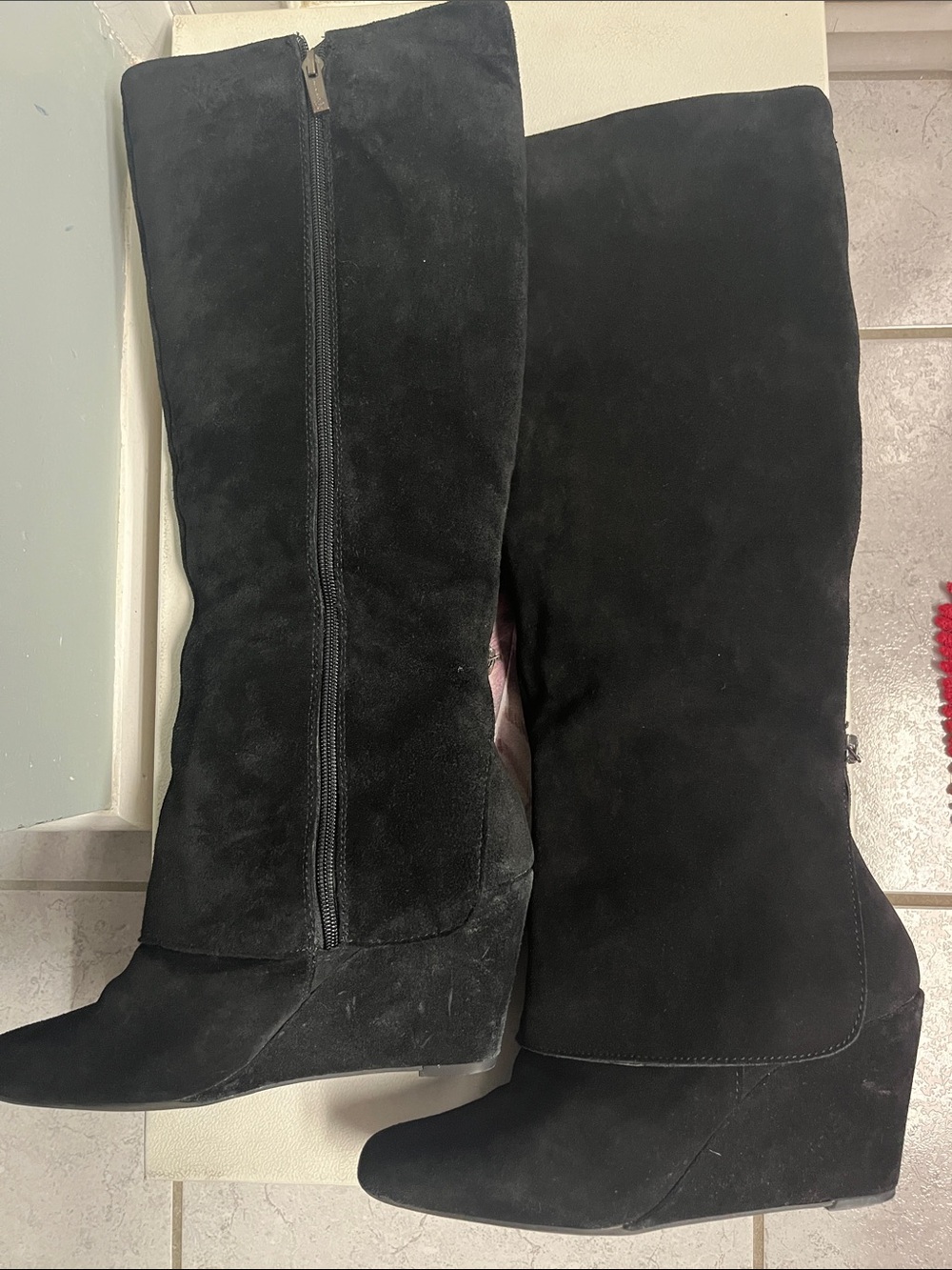Jessica Simpson Suede Knee-High Women's Boots - Picture 2 of 10